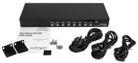 STARTECH 8 Port 1HE DVI USB KVM Switch