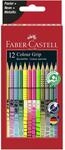 FABER-CASTELL Colour Grip Sonderfarbset 12er Etui