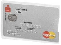 DURABLE Kreditkartenh&uuml;lle RFID SECURE 3 St&uuml;ck silber