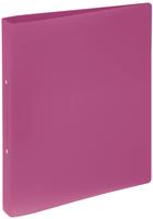 PAGNA Ringbuch A4 25mm PP 2-Ring-Mechanik dunkelrosa