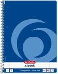 Herlitz Collegeblock A4 70g/m 80 Bl. liniert Rand li.+re.