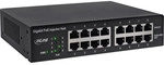 InLine&reg; PoE+ Gigabit Netzwerk Injektor Hub 8 Port (8x PoE+), 1Gb/s, 19 1HE