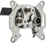 Schwaiger Einzeldose zwei SAT-ZF Anschl&uuml;sse 2 dB