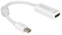 DELOCK Displayport Adapter mini DP -> HDMI St/Bu wei&szlig;