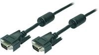 Logilink VGA Cable 2xST black 2x Ferrit Core 20M