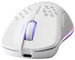 Deltaco Gaming Maus USB, RGB, wei&szlig;