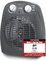 Emerio Heizl&uuml;fter 2000 Watt 2 Heizstufen, Thermostat,schwarz