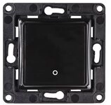 SHELLY Wall Switch 1 Black Switch
