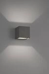 TRIO Wandl. ADAJA grafit IP54 226860242 6W 3000K 480Lm Lichtaustr.verstellbar