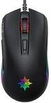 INCA Gaming Maus RGB/ 3600DPI/ 7Tasten/USB 1.50m schwarz retail