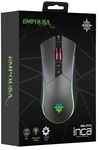 INCA Gaming Maus RGB/ 4800DPI/ 7Tasten/USB 1.65m schwarz retail