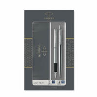 PARKER F&uuml;ller & Kugelschreiber DuoSet Jotter Edelstahl C.C. Geschenkbox