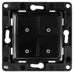 SHELLY Wall Switch 4 Black Switch