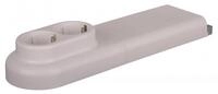 RULA Slk-Tank 3651010 Fussbodensteckdose weiss 2-fach