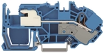WAGO 2016-7714 1-Leiter-N-Trennklemme,16 mm&sup2;,Push-in CAGE CLAMP ,blau