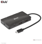 CLUB3D USB Gen2 Type-C to Dual DisplayPort 4k60Hz 7-in-1 HUB
