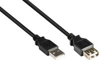 Good Connections USB2.0 Verl&auml;ngerung A-St.-A-Bu. 0,15m