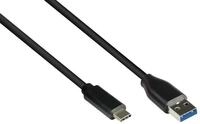 Good Connections USB3.0 Kabel A-USB-C schwarz 2m