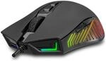 INCA Gaming Maus RGB/ 6400DPI/ 7Tasten/USB 1.80m schwarz retail