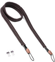 C-ROPE Kameragurt Traveler aus Paracord 125cm Dark Coffee retail