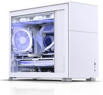 Jonsbo D31 Micro-ATX Geh&auml;use, Tempered Glass - wei&szlig;