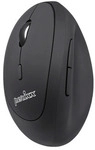 Perixx PERIMICE-719L, kleine ergonomische Maus, Linksh&auml;nder, schnurlos, schwarz