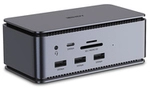 Lindy 43372 laptop-dockingstation & portreplikator Andocken USB4 Anthrazit