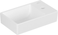 Villeroy & Boch Handwaschbecken Avento 360x220mm re-eckig BP li 1HL. o. &Uuml;L. Stone