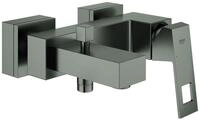 GROHE EH-Wannenbatterie Eurocube 23140 Wandmontage hard graphite geb&uuml;rstet, 23140AL0
