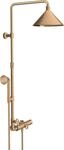 Hansgrohe Showerpipe Axor Front Brushed Bronze 26020140