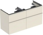 Geberit iCon Unterschrank f&uuml;r Doppel-Waschtisch, 4 Schubl. 502309JL1
