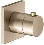 Keuco Thermostatarmatur IXMO 59553, eckig, Bronze geb&uuml;rstet, 59553030002 59553030002
