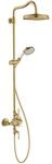 Hansgrohe Showerpipe Axor Montreux Brushed Gold Optic mit 16572250