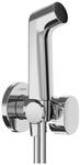 Hansgrohe Handbrause Bidette S f.Kaltwasser m. Schlauch 1250mm und Porter chrom,
