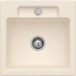 Villeroy & Boch Einbausp&uuml;le Siluet 50 S flat 470x470mm Exc-Garn. aus TitanCeram
