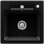 Villeroy & Boch Einbausp&uuml;le Siluet 50 S flat 470x470mm Exc-Garn. aus TitanCeram