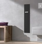 emco WC-Modul asis 2.0, schwarz Unterputz, 811 mm, T&uuml;ranschlag links ohne