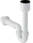 Geberit Ausgussbecken-Ablauf wei&szlig; d 50 mm mit Anschlussmuffe in PP Abgang 152701111