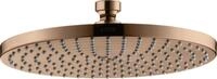 Hansgrohe Tellerkopfbrause Axor 240 mm Polished Red Gold 28494300