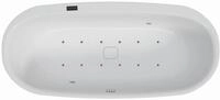 Hoesch Monolith Whirlwanne iSensi Oval 1900x900 freistehend Monolith...