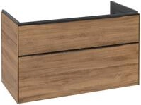 Villeroy & Boch Subway 3.0 Waschbeckenunterschrank, 2 Ausz&uuml;ge, 973 x 579 x 462 mm,