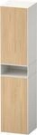 Duravit Zencha Hochschrank Natur Eiche & Wei&szlig; Matt & Supermatt 400x360x1760 mm...
