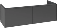Villeroy & Boch Subway 3.0 Waschbeckenunterschrank, 2 Ausz&uuml;ge, 1272 x 432 x 462 mm,
