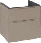 Villeroy & Boch Subway 3.0 Waschbeckenunterschrank, mit Beleuchtung, 2...