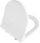 VitrA Universal Round WC-Sitz Slim Wrap mit Absenkautomatik Duroplast Wei&szlig;
