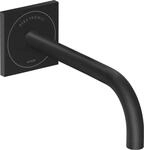Hansgrohe Waschtischmischer Unterputz Axor Uno 2 Elektronik langer Ausl.mattschwarz,