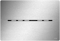 Tece solid WC-Elektronik, 6 V-Batterie, Edelstahl geb&uuml;rstet mit Anti-Fingerprint,
