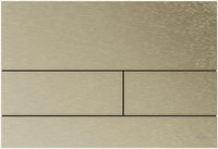 Tece square II Met. WC-Bet&auml;tigungsplatte Nickel geb. (mit Anti-Fingerprint), 9240843