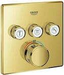 GROHE Thermostat Grohtherm SmartControl 29126 eckig FMS 3 Absperrv. cool...