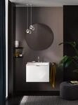 emco Waschbecken evo, 2x Bohrung, 611 mm, weiss gl&auml;nzend, 957711462 957711462